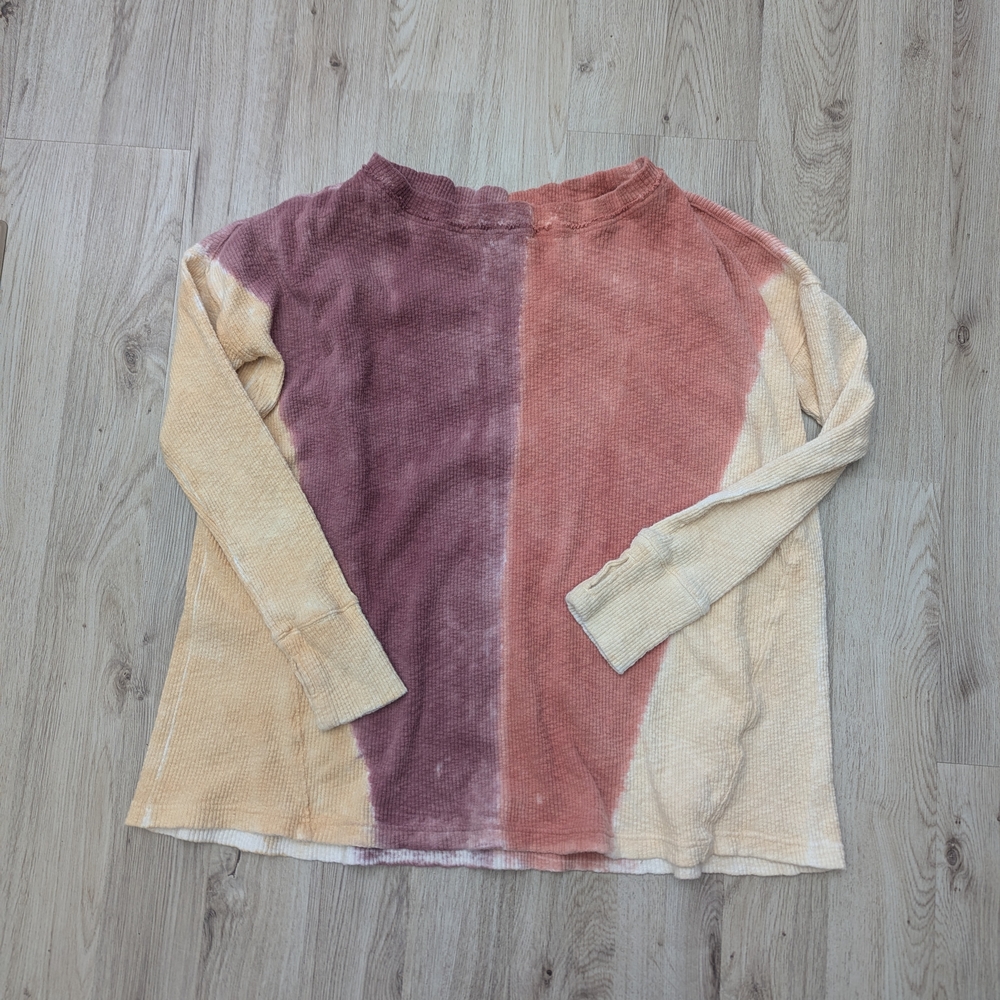 Colorblock Long Sleeve Top